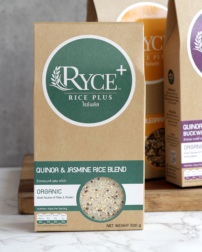 Ryce+ (Quinoa &. Jasmine Rice Blend / 500g) The Seven Pantry